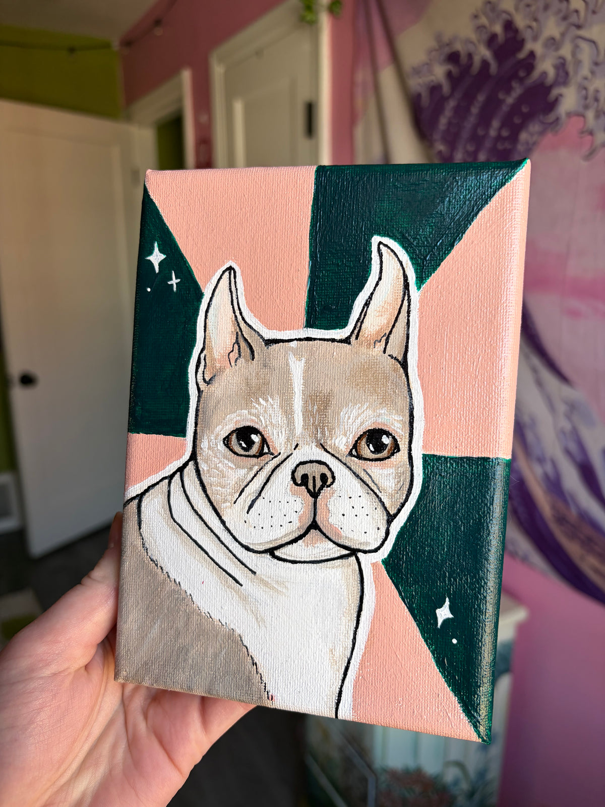 Custom Pet Portraits- Choose your size!