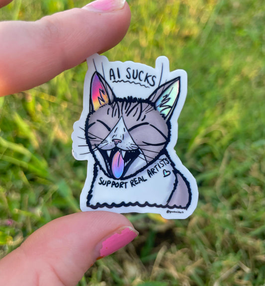 AI Sucks Sticker