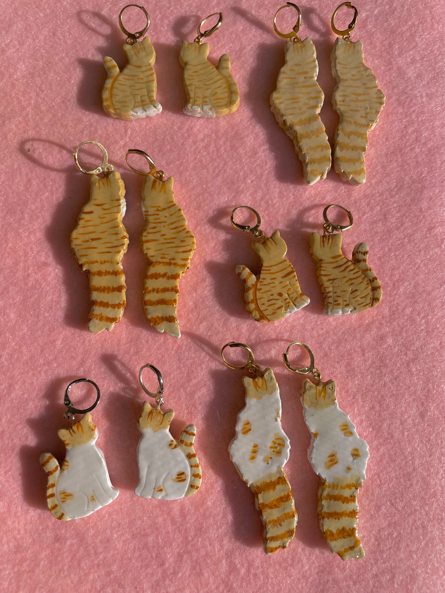 Orange Tabby & White Cats