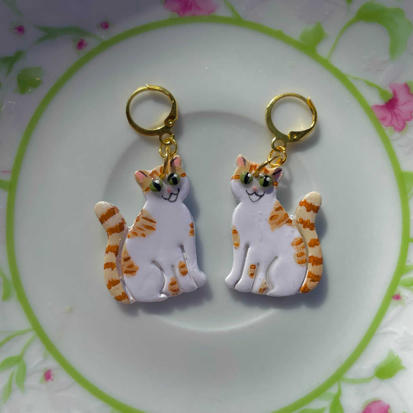 Orange Tabby & White Cats