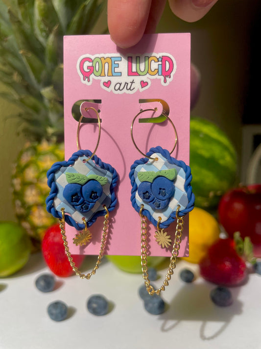 Blueberry Earrings