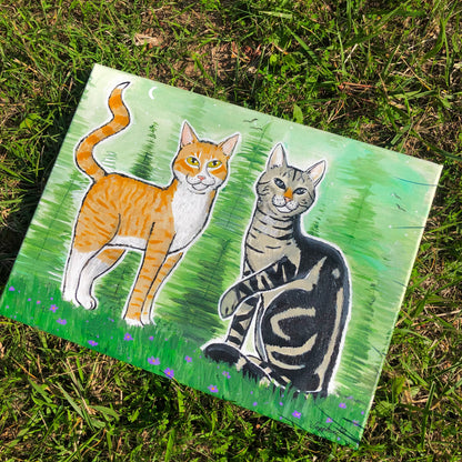 Custom Pet Portraits- Choose your size!