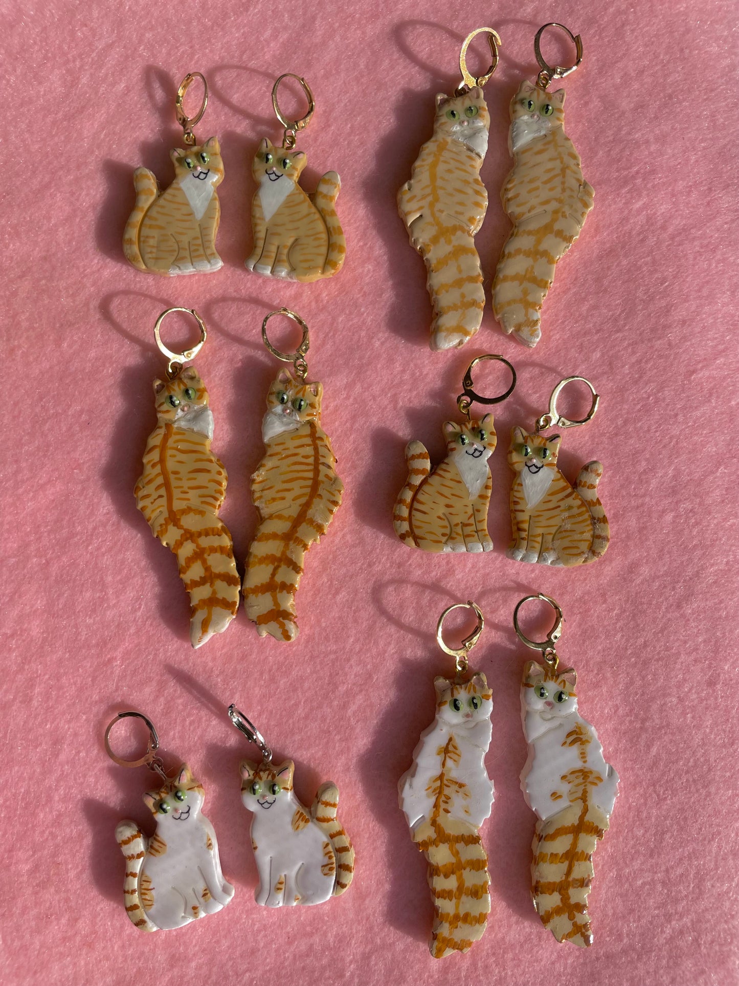 Orange Tabby & White Cats