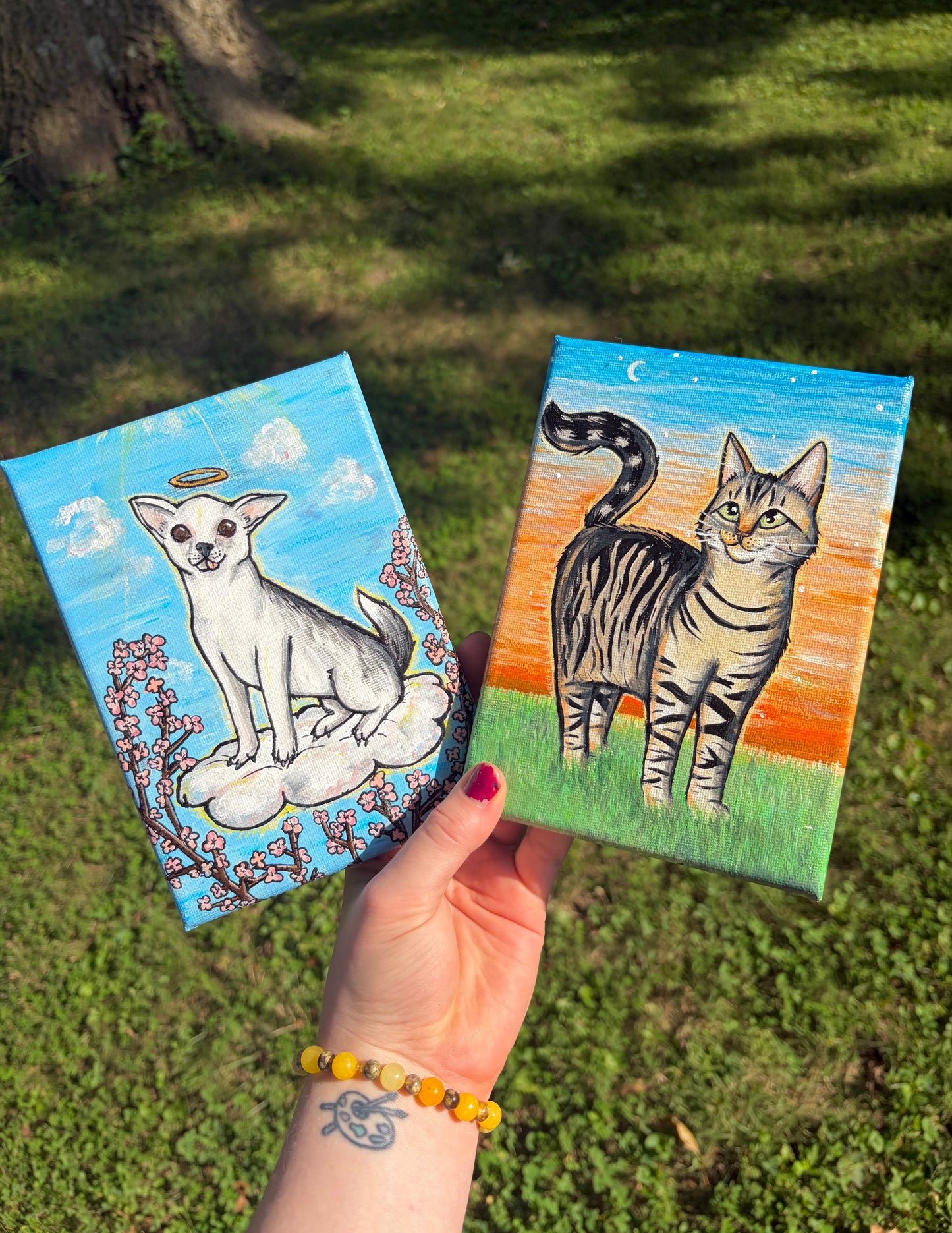 Custom Pet Portraits- Choose your size!