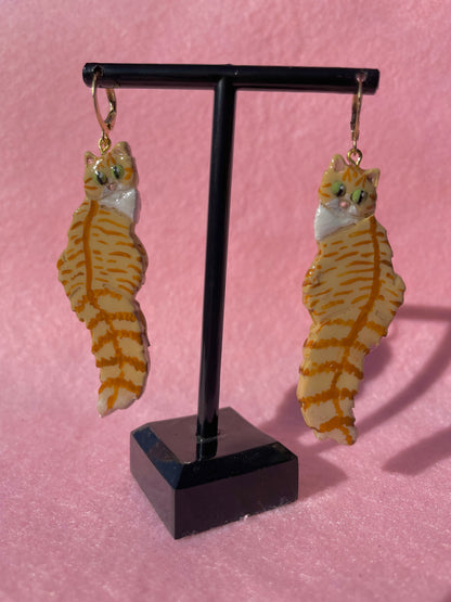 Orange Tabby & White Cats