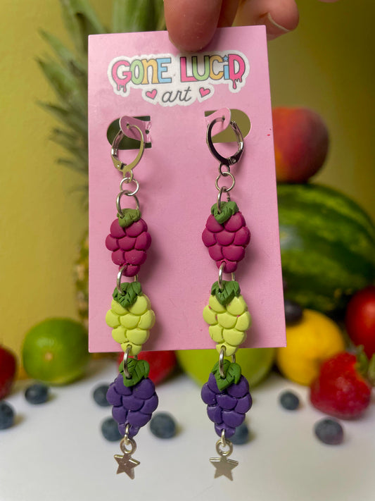 Grape Earrings