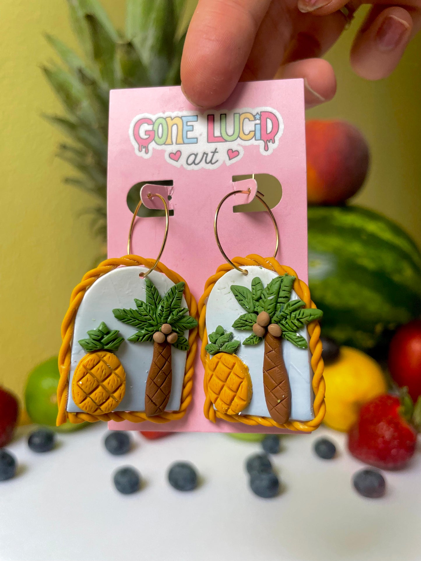 Pineapple Earrings