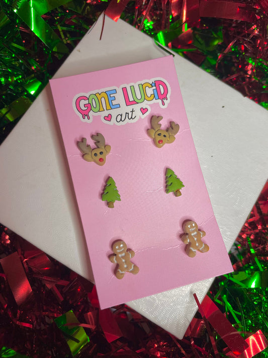 Christmas Stud Pack #1