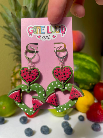 Watermelon Earrings