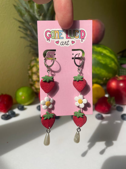 Strawberry Earrings