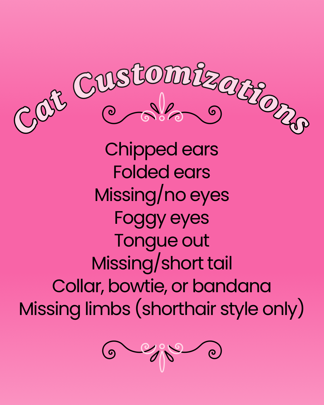 Custom Cat Bag Charm